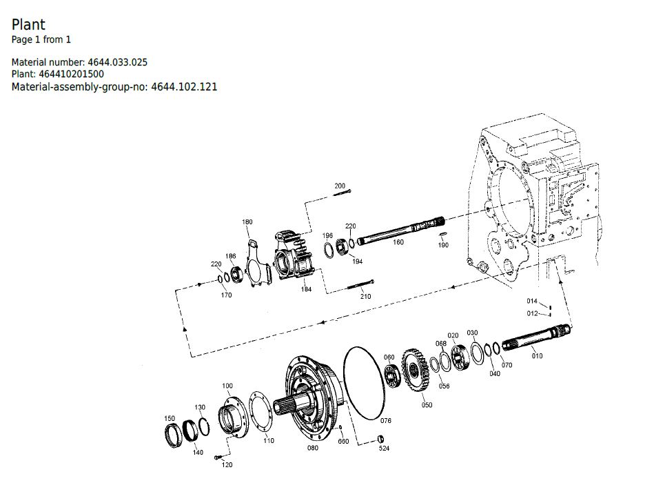 Zf Off Highway Transmission Parts Intella Liftparts