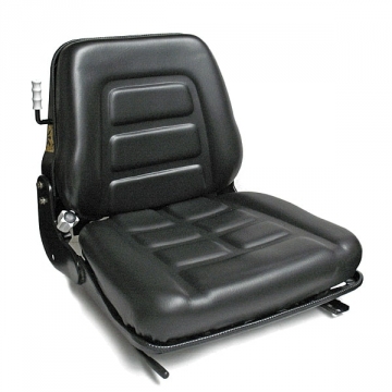 New Universal Folding Forklift Seat Fits Komatsu SeatBelt Included Fits Clark 
