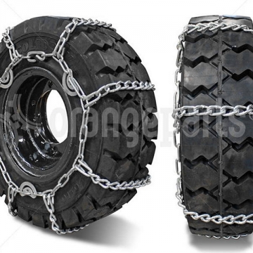 Security Chain Company QG0103 Quik Grip Forklift Tire Traction Chain Set of 2 
